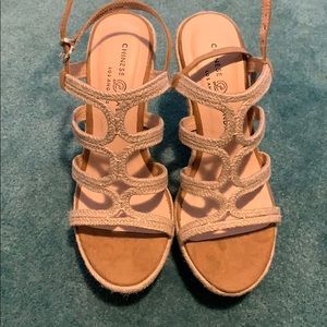 Chinese Laundry espadrille wedge